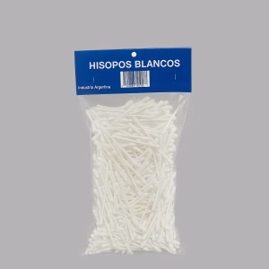Hisopos blancos 100g (330u)